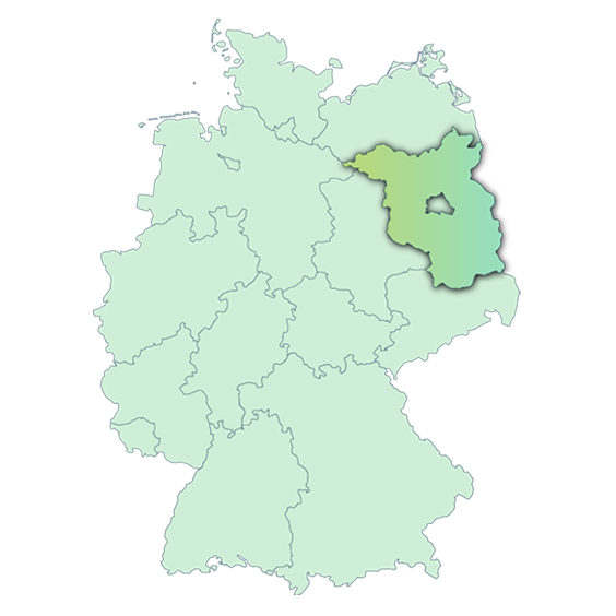Umriss von Brandenburg